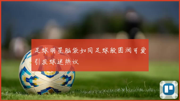 足球明星脑袋如同足球般圆润可爱引发球迷热议