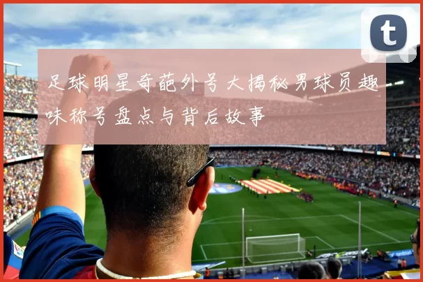 足球明星奇葩外号大揭秘男球员趣味称号盘点与背后故事